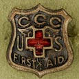 First Aid Pin, 1933-1942